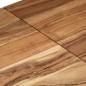 vidaXL Konsolentisch Silbern Edelstahl und Massivholz Akazie vidaXL Konsolentisch Silbern Edelstahl und Massivholz Akazie