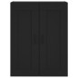 Highboard Schwarz 69,5x34x180 cm Holzwerkstoff Highboard Schwarz 69,5x34x180 cm Holzwerkstoff