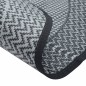 vidaXL Outdoor-Teppich Grau Ø160 cm PP vidaXL Outdoor-Teppich Grau Ø160 cm PP