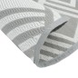 vidaXL Outdoor-Teppich Grau Ø160 cm PP vidaXL Outdoor-Teppich Grau Ø160 cm PP