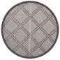 vidaXL Outdoor-Teppich Braun Ø120 cm PP vidaXL Outdoor-Teppich Braun Ø120 cm PP
