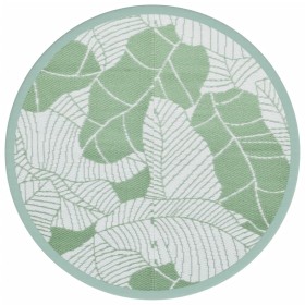 vidaXL Outdoor-Teppich Grün Ø120 cm PP