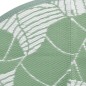 vidaXL Outdoor-Teppich Grün Ø120 cm PP vidaXL Outdoor-Teppich Grün Ø120 cm PP