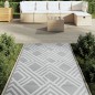 vidaXL Outdoor-Teppich Grau 120x180 cm PP vidaXL Outdoor-Teppich Grau 120x180 cm PP