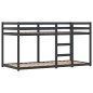 vidaXL Etagenbett mit Vorhängen Blau 90x190 cm Massivholz Kiefer vidaXL Etagenbett mit Vorhängen Blau 90x190 cm Massivholz Kiefer