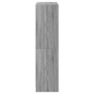 vidaXL Highboard mit Türen Grau Sonoma 68x37x142 cm Holzwerkstoff vidaXL Highboard mit Türen Grau Sonoma 68x37x142 cm Holzwerkstoff