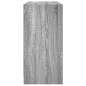 vidaXL Sideboard Grau Sonoma 102x37x75,5 cm Holzwerkstoff vidaXL Sideboard Grau Sonoma 102x37x75,5 cm Holzwerkstoff