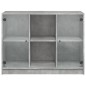 vidaXL Sideboard Betongrau 102x37x75,5 cm Holzwerkstoff vidaXL Sideboard Betongrau 102x37x75,5 cm Holzwerkstoff