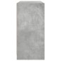 vidaXL Sideboard Betongrau 102x37x75,5 cm Holzwerkstoff vidaXL Sideboard Betongrau 102x37x75,5 cm Holzwerkstoff