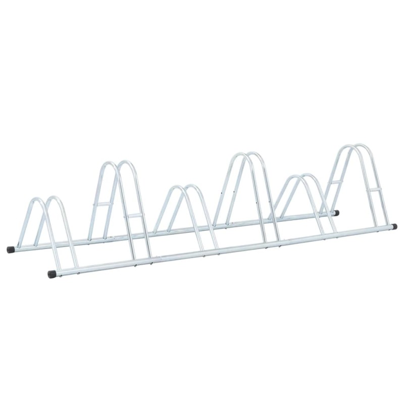 vidaXL Fahrradständer für 6 Fahrräder Freistehend Verzinkter Stahl vidaXL Fahrradständer für 6 Fahrräder Freistehend Verzinkter Stahl