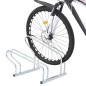 vidaXL Fahrradständer für 2 Fahrräder Freistehend Verzinkter Stahl vidaXL Fahrradständer für 2 Fahrräder Freistehend Verzinkter Stahl