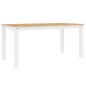vidaXL Esstisch Panama Weiß 160x80x75 cm Massivholz Kiefer vidaXL Esstisch Panama Weiß 160x80x75 cm Massivholz Kiefer
