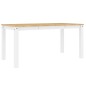 vidaXL Esstisch Panama Weiß 160x80x75 cm Massivholz Kiefer vidaXL Esstisch Panama Weiß 160x80x75 cm Massivholz Kiefer
