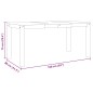 vidaXL Esstisch Panama 160x80x75 cm Massivholz Kiefer vidaXL Esstisch Panama 160x80x75 cm Massivholz Kiefer