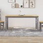 vidaXL Esstisch Corona Grau 160x80x75 cm Massivholz Kiefer vidaXL Esstisch Corona Grau 160x80x75 cm Massivholz Kiefer