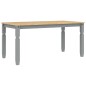 vidaXL Esstisch Corona Grau 160x80x75 cm Massivholz Kiefer vidaXL Esstisch Corona Grau 160x80x75 cm Massivholz Kiefer