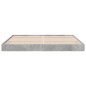 vidaXL Bettgestell Betongrau 180x200 cm Holzwerkstoff vidaXL Bettgestell Betongrau 180x200 cm Holzwerkstoff