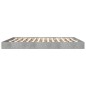 vidaXL Bettgestell Betongrau 180x200 cm Holzwerkstoff vidaXL Bettgestell Betongrau 180x200 cm Holzwerkstoff