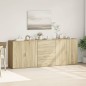 vidaXL Sideboards 3 Stk. Sonoma-Eiche Holzwerkstoff vidaXL Sideboards 3 Stk. Sonoma-Eiche Holzwerkstoff