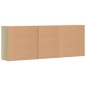 vidaXL Sideboards 3 Stk. Sonoma-Eiche Holzwerkstoff vidaXL Sideboards 3 Stk. Sonoma-Eiche Holzwerkstoff