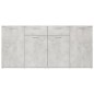 vidaXL Sideboard Betongrau 160x36x75 cm Holzwerkstoff vidaXL Sideboard Betongrau 160x36x75 cm Holzwerkstoff