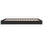 vidaXL Bettgestell Schwarz 120x200 cm Holzwerkstoff vidaXL Bettgestell Schwarz 120x200 cm Holzwerkstoff