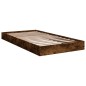 vidaXL Bettgestell ohne Matratze Räuchereiche 90x190 cm Holzwerkstoff vidaXL Bettgestell ohne Matratze Räuchereiche 90x190 cm Holzwerkstoff