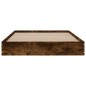 vidaXL Bettgestell ohne Matratze Räuchereiche 90x190 cm Holzwerkstoff vidaXL Bettgestell ohne Matratze Räuchereiche 90x190 cm Holzwerkstoff