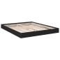vidaXL Bettgestell Schwarz 160x200 cm Holzwerkstoff vidaXL Bettgestell Schwarz 160x200 cm Holzwerkstoff