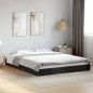 vidaXL Bettgestell Schwarz 160x200 cm Holzwerkstoff vidaXL Bettgestell Schwarz 160x200 cm Holzwerkstoff