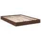vidaXL Bettgestell Braun Eichen-Optik 135x190 cm Holzwerkstoff vidaXL Bettgestell Braun Eichen-Optik 135x190 cm Holzwerkstoff