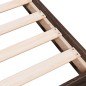vidaXL Bettgestell Braun Eichen-Optik 135x190 cm Holzwerkstoff vidaXL Bettgestell Braun Eichen-Optik 135x190 cm Holzwerkstoff