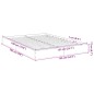 vidaXL Bettgestell Braun Eichen-Optik 135x190 cm Holzwerkstoff vidaXL Bettgestell Braun Eichen-Optik 135x190 cm Holzwerkstoff