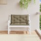 vidaXL Gartenbank-Auflagen 2 Stk. Melange Taupe 100x50x7 cm Stoff vidaXL Gartenbank-Auflagen 2 Stk. Melange Taupe 100x50x7 cm Stoff