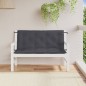 vidaXL Gartenbank-Auflagen 2 Stk. Melange Anthrazit 120x50x7 cm Stoff vidaXL Gartenbank-Auflagen 2 Stk. Melange Anthrazit 120x50x7 cm Stoff