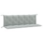 vidaXL Gartenbank-Auflagen 2 Stk. Melange Hellgrau 180x50x7 cm Stoff vidaXL Gartenbank-Auflagen 2 Stk. Melange Hellgrau 180x50x7 cm Stoff
