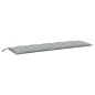 vidaXL Gartenbank-Auflagen 2 Stk. Melange Hellgrau 180x50x7 cm Stoff vidaXL Gartenbank-Auflagen 2 Stk. Melange Hellgrau 180x50x7 cm Stoff