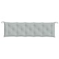 vidaXL Gartenbank-Auflagen 2 Stk. Melange Hellgrau 180x50x7 cm Stoff vidaXL Gartenbank-Auflagen 2 Stk. Melange Hellgrau 180x50x7 cm Stoff