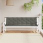 vidaXL Gartenbank-Auflagen 2 Stk. Melange Dunkelgrau 200x50x7 cm Stoff vidaXL Gartenbank-Auflagen 2 Stk. Melange Dunkelgrau 200x50x7 cm Stoff