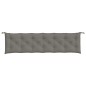 vidaXL Gartenbank-Auflagen 2 Stk. Melange Dunkelgrau 200x50x7 cm Stoff vidaXL Gartenbank-Auflagen 2 Stk. Melange Dunkelgrau 200x50x7 cm Stoff