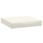 vidaXL Palettenkissen Melange Creme 60x60x10 cm Stoff vidaXL Palettenkissen Melange Creme 60x60x10 cm Stoff