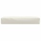 vidaXL Palettenkissen Melange Creme 60x60x10 cm Stoff vidaXL Palettenkissen Melange Creme 60x60x10 cm Stoff