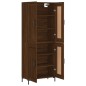 Highboard Braun Eichen-Optik 69,5x34x180 cm Holzwerkstoff Highboard Braun Eichen-Optik 69,5x34x180 cm Holzwerkstoff
