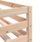 vidaXL Etagenbett mit Vorhängen Weiß Schwarz 90x200 cm Kiefernholz vidaXL Etagenbett mit Vorhängen Weiß Schwarz 90x200 cm Kiefernholz