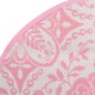 vidaXL Outdoor-Teppich Rosa Ø160 cm PP vidaXL Outdoor-Teppich Rosa Ø160 cm PP