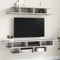 vidaXL Wohnwand Grau Sonoma Holzwerkstoff vidaXL Wohnwand Grau Sonoma Holzwerkstoff