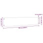 vidaXL Rasenkanten 10 Stk. 20x103 cm Flexibel Cortenstahl vidaXL Rasenkanten 10 Stk. 20x103 cm Flexibel Cortenstahl