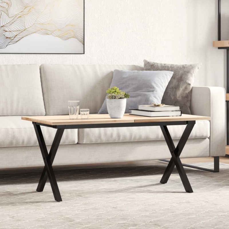 vidaXL Couchtisch-Gestell in X-Form 70x30x43 cm Gusseisen vidaXL Couchtisch-Gestell in X-Form 70x30x43 cm Gusseisen