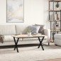 vidaXL Couchtisch-Gestell in X-Form 80x40x43 cm Gusseisen vidaXL Couchtisch-Gestell in X-Form 80x40x43 cm Gusseisen