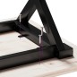 vidaXL Couchtisch-Gestell in X-Form 80x40x43 cm Gusseisen vidaXL Couchtisch-Gestell in X-Form 80x40x43 cm Gusseisen